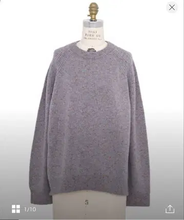 drawer WINTER 1 라메 5 게이지 크루넥 니트