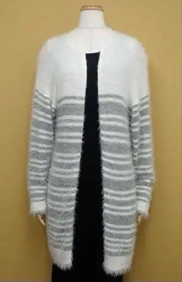 폭시 뉴욕 collection 보더 릴랙스 가디건