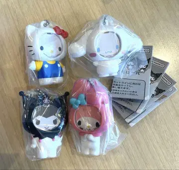 산리오 사진 프레임 마스코트 컴플리트 4종 키티 쿠로미