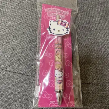 새상품 마츠켄 삼바 x 헬로키티 콜라보 볼펜 A 핑크
