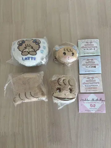 mikko 라떼 가챠가챠 4종 세트