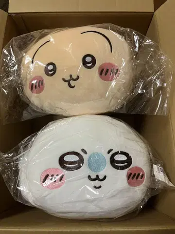 치이카와 (먼작귀) 쫀득하게 눕는 BIG 봉제 인형 2개 세트