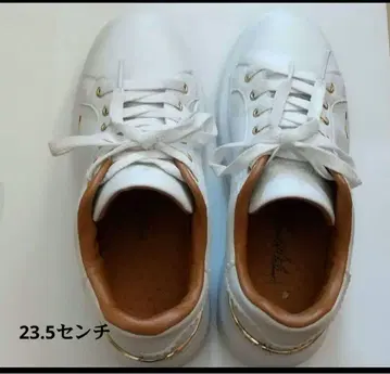 [ 아놀드 파머 ] 화이트 스니커즈 23.5cm
