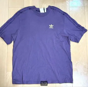 adidas 보라색 T셔츠 L사이즈 GIRLS ARE AWESOME