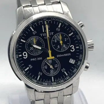 [ 상태 좋음 작동품 ] 티쏘 TISSOT PCR200 남성용 손목시계