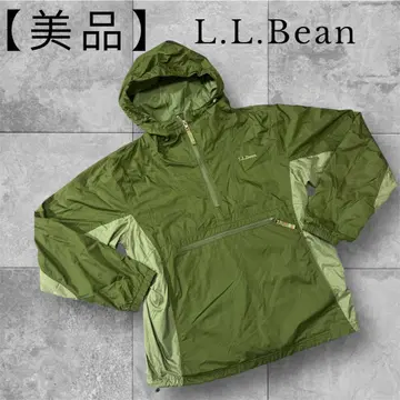 L.L.Bean 후드 부착 풀오버 아노락 후드티 나일론 자켓