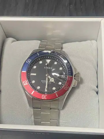 TIMEX 자동 감기 손목시계