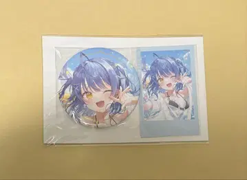 니지산지 아마미야 코코로 캔뱃지&폴라로이드풍 카드 세트