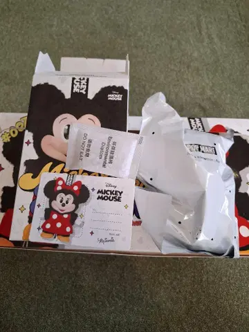 [ 미개봉 ] 미니 Mickey Family 봉제 인형 펜던트 새상품