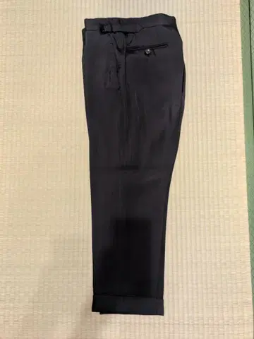 톰포드 레이온 팬츠 슬랙스 46 블랙