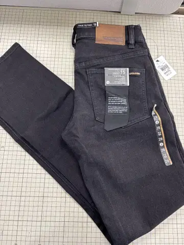Volcom 블랙 스트레이트 데님 15