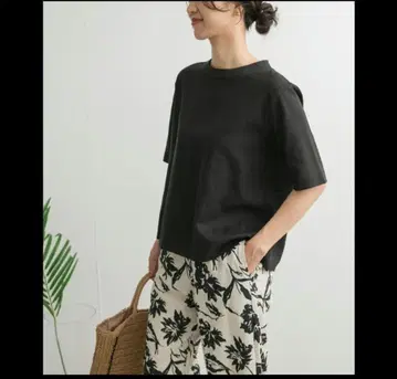 URBAN RESEARCH DOORS 린넨레이온 백리본 블라우스