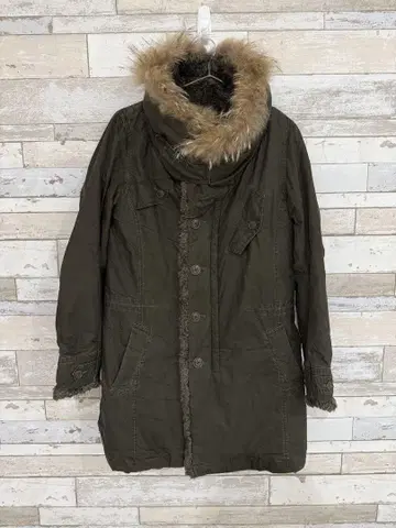 Johnbull 코트 M 올리브색