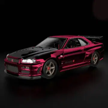 핫휠 Nissan Skyline GT-R (BNR34)
