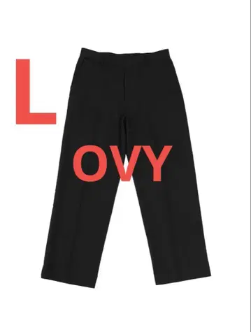 새상품 OVY RELAX WIDE ACTION SLACKS 슬랙스 L