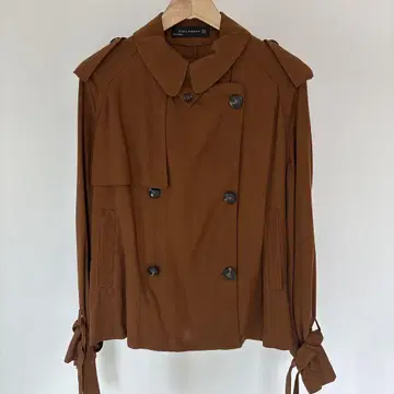 ZARA WOMAN 브라운 트렌치코트 M