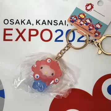 미야쿠미야쿠 산리오 콜라보 클리어 키링 키티