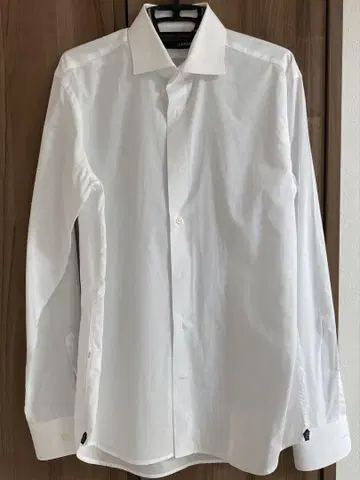 LARDINI 화이트 긴팔 셔츠