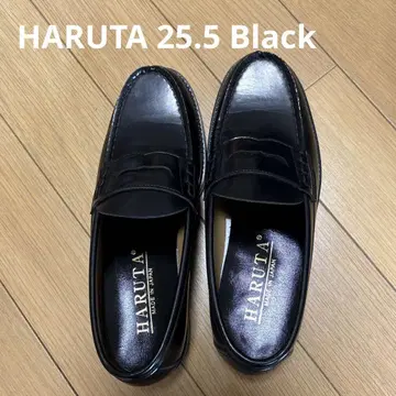 [ 새상품급 ] 하루타 로퍼 25.5cmEEE 블랙
