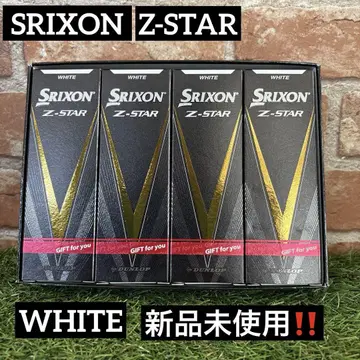 스릭슨 Z스타 화이트 공 미사용 새상품