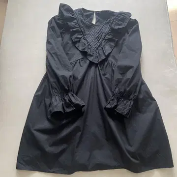 ZARA 자라 블랙 프릴 원피스 미니 원피스