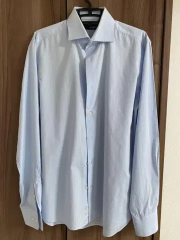 LARDINI 라이트 블루 긴팔 셔츠 40