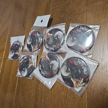 카네키 켄 캔 배지 도쿄구울 도쿄 구울 묶음 판매 세트