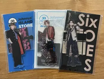 SixTONES 쿄모토 타이가 아크릴 스탠드 3개 세트