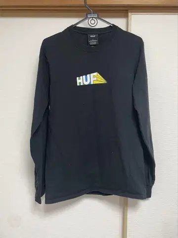HUF 문어 디자인 긴팔 티셔츠