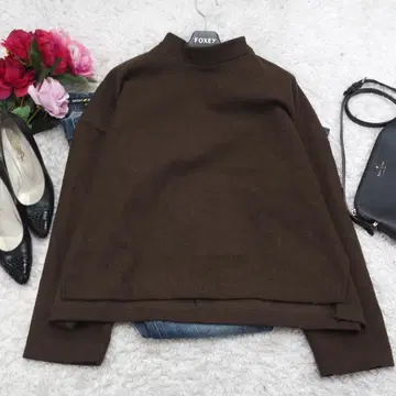 G9510*유나이티드 애로우즈 긴팔 티셔츠 풀오버 브라운