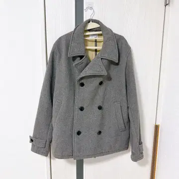 남성용 코트 그레이