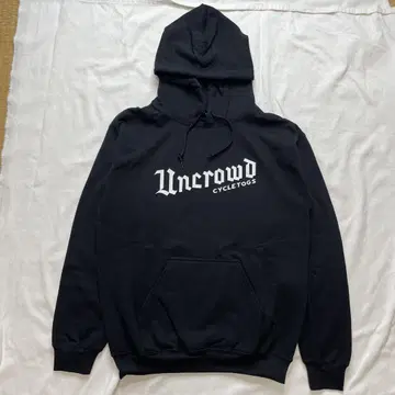 Uncrowd Cycle Togs 블랙 후드티 S