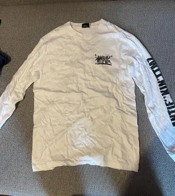 ANTIBCSC 롱슬리브 티셔츠 화이트 L 사이즈