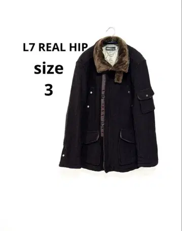 L7 REAL HIP 더블 지퍼 자켓