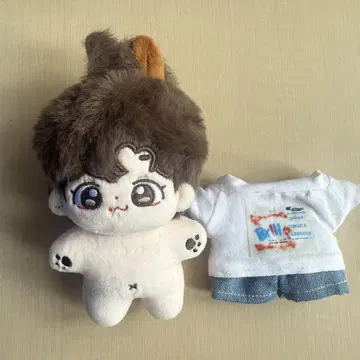 정국 10cm 봉제 인형 의류 포함