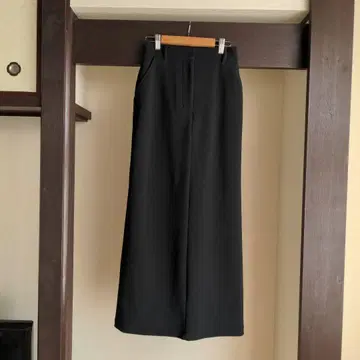 CLANE 블랙 타이트 스커트 롱