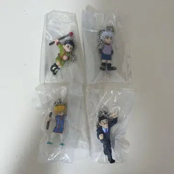HUNTER x HUNTER 가챠가챠 스윙 4종 세트