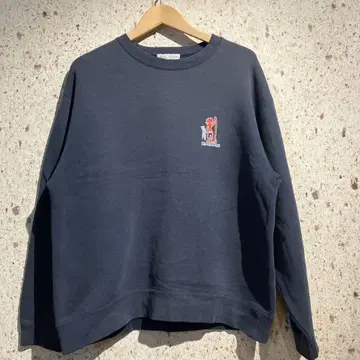 90s PEAKABOO 크루넥 맨투맨  네이비