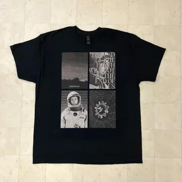 Interstellar 인터스텔라 영화 [XL 사이즈] T셔츠 블랙