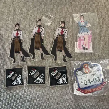 AKB48 시타오 미우 아크릴 스탠드 5개 세트