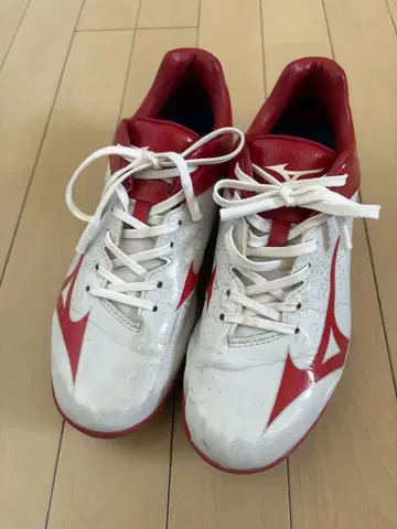 Mizuno 야구 스파이크 24.5cm 레드