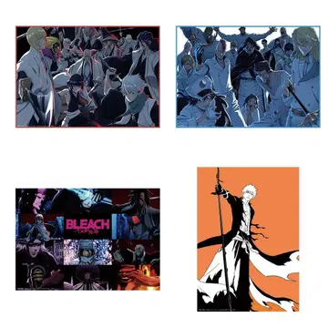 제일복권 BLEACH-블리치- 천년혈전편 클리어 포스터 전 4종 세트
