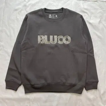 BLUCO 그레이 맨투맨 S 사이즈
