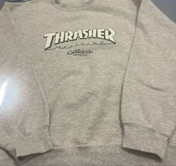 THRASHER MAGAZINE 그레이 맨투맨