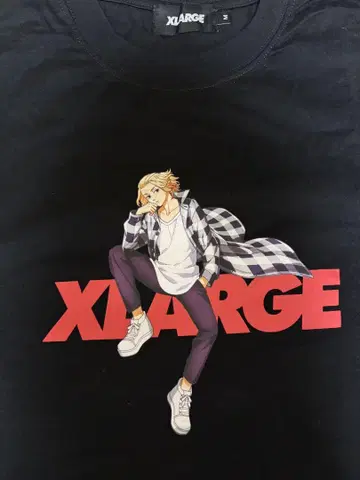 X-LARGE 도쿄 리벤저스 한정판 콜라보 T셔츠