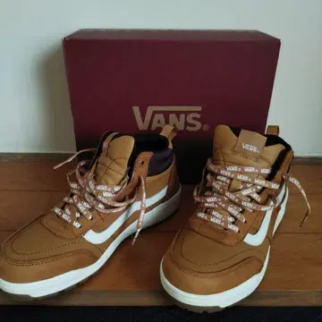VANS 스니커즈 타이슨 하이 브라운 26cm