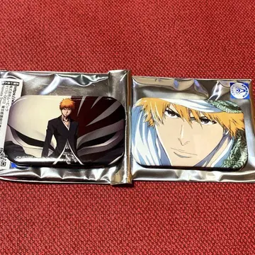 BLEACH 384 애니버서리 스퀘어 캔뱃지 쿠로사키 이치고
