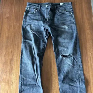 Edwin 데미지 스키니 데님 32
