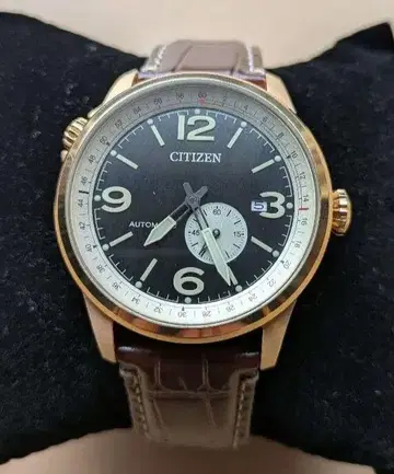파이롯트 워치 CITIZEN 자동 태엽 손목시계 블랙