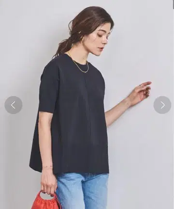 UNITED ARROWS 2WAY 니트 반팔 T셔츠